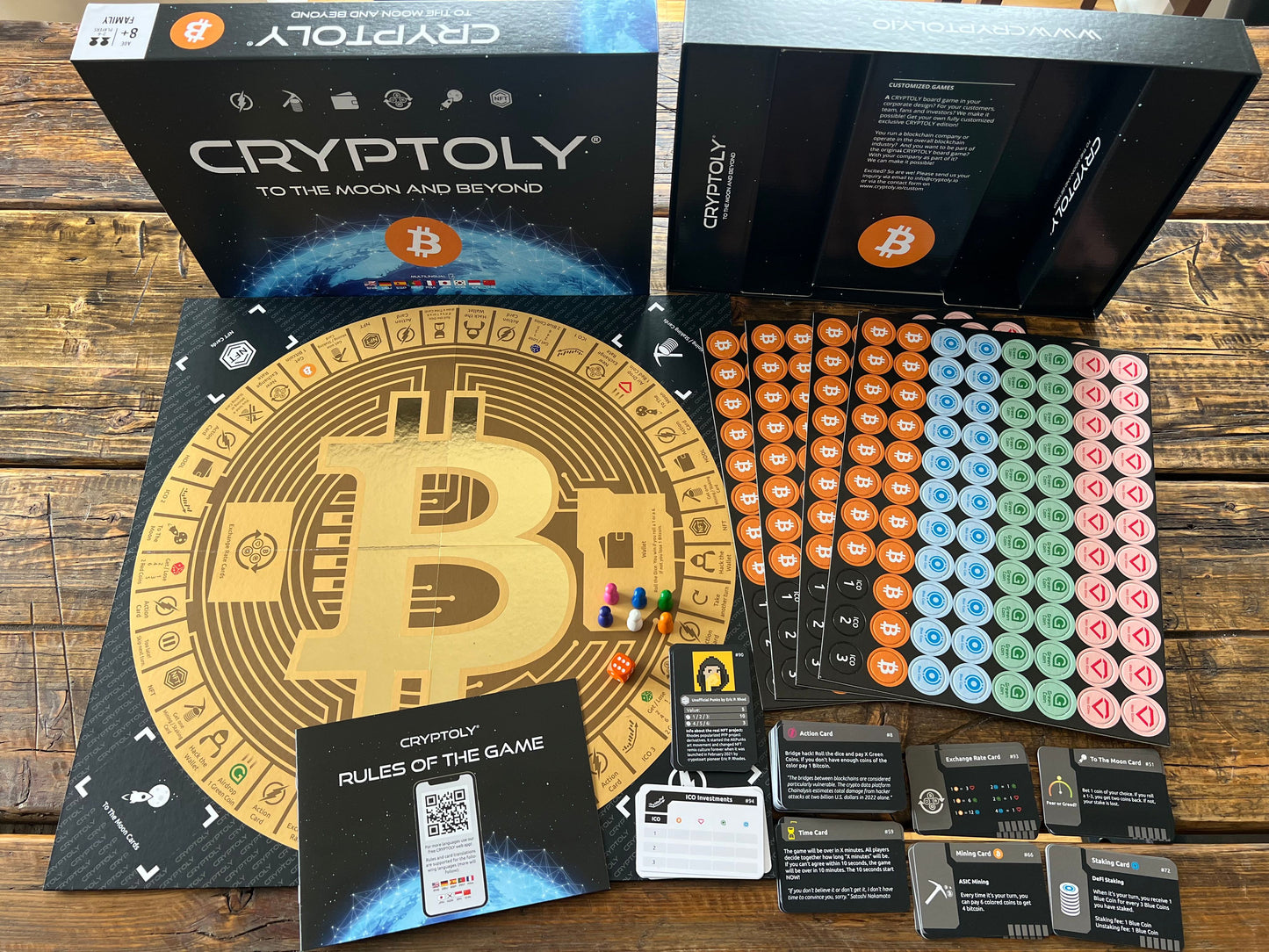 CRYPTOLY – The strategy game for everyone! English language version