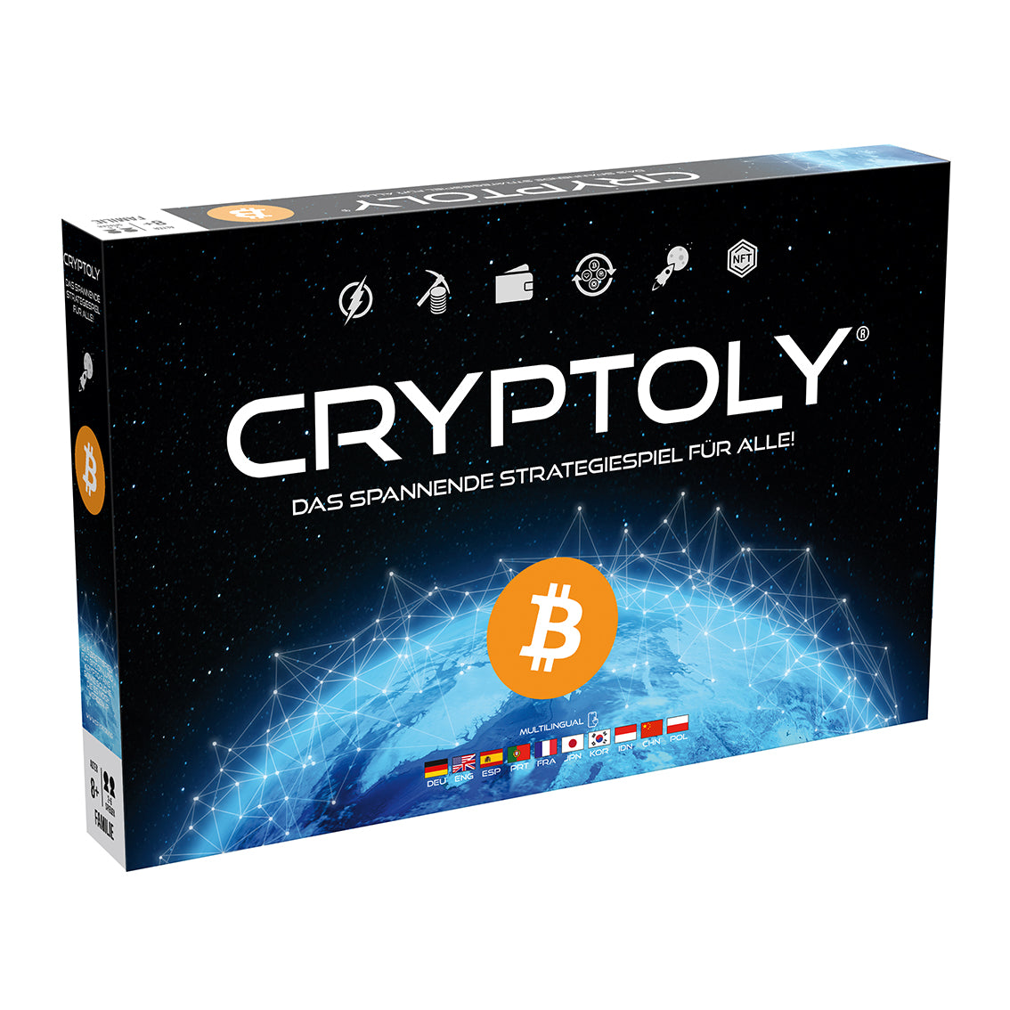 CRYPTOLY - Das spannende Strategiespiel für alle! Deutsche Version