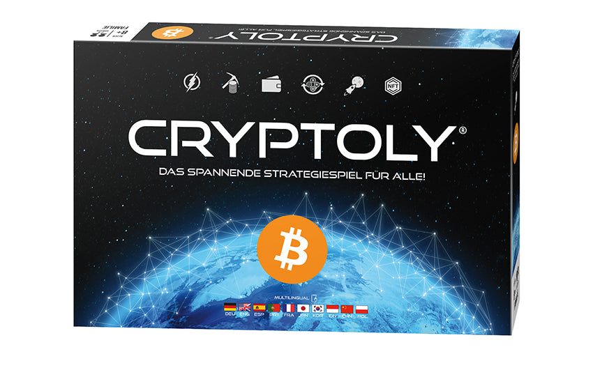CRYPTOLY - Das spannende Strategiespiel für alle! Deutsche Version