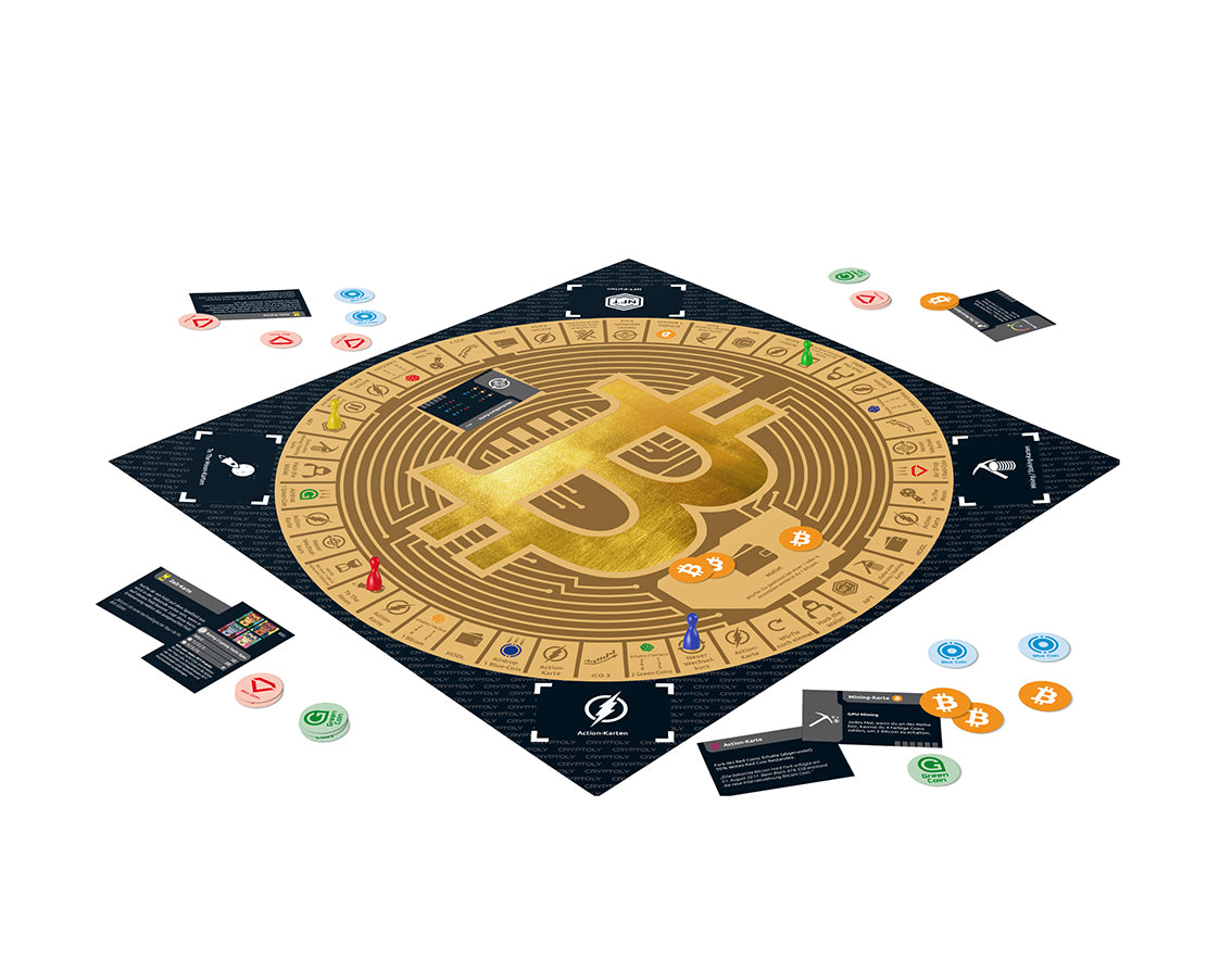 CRYPTOLY - Das spannende Strategiespiel für alle! Deutsche Version