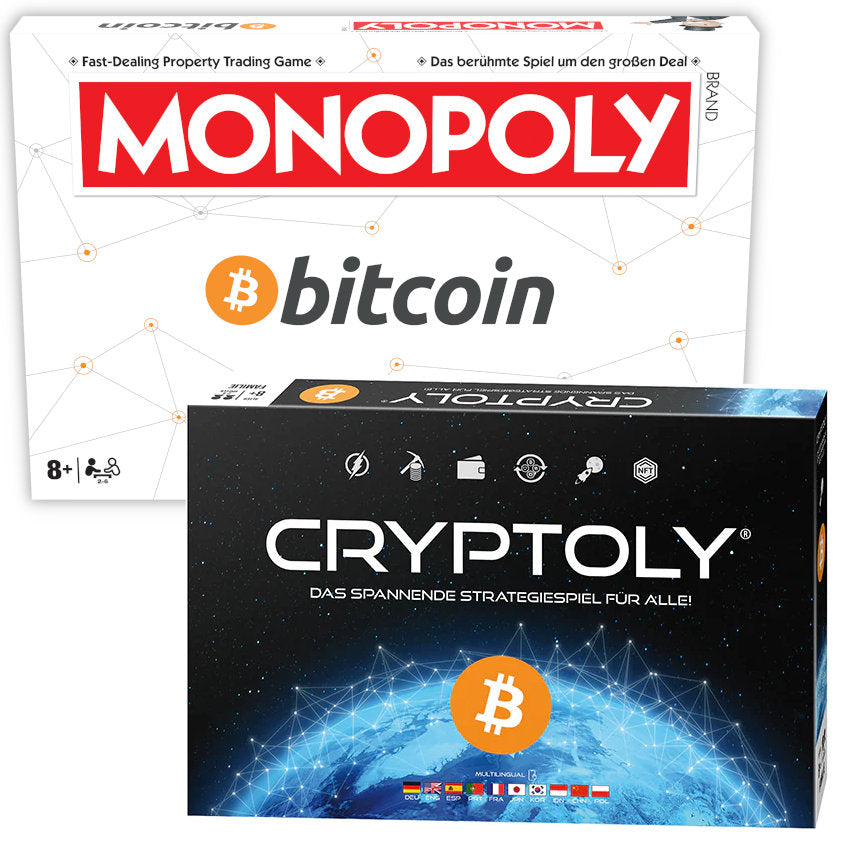 Monopoly Bitcoin + Cryptoly deutsch Bundle