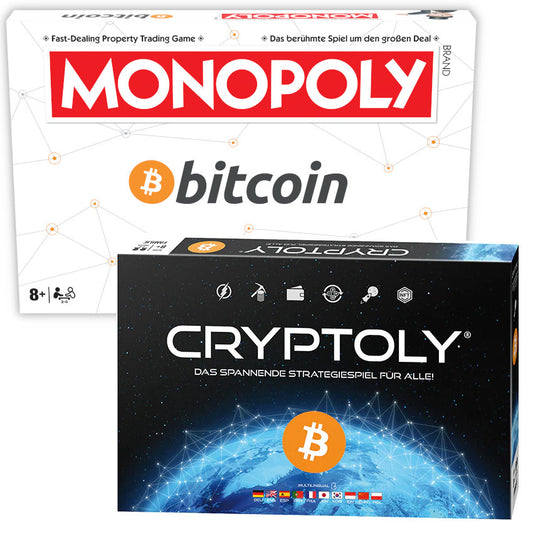 Monopoly Bitcoin + Cryptoly deutsch Bundle